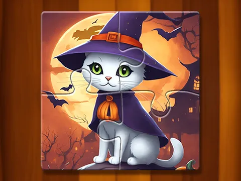 Play Spooky Halloween Jigsaw Puzzle - Free Online Halloween